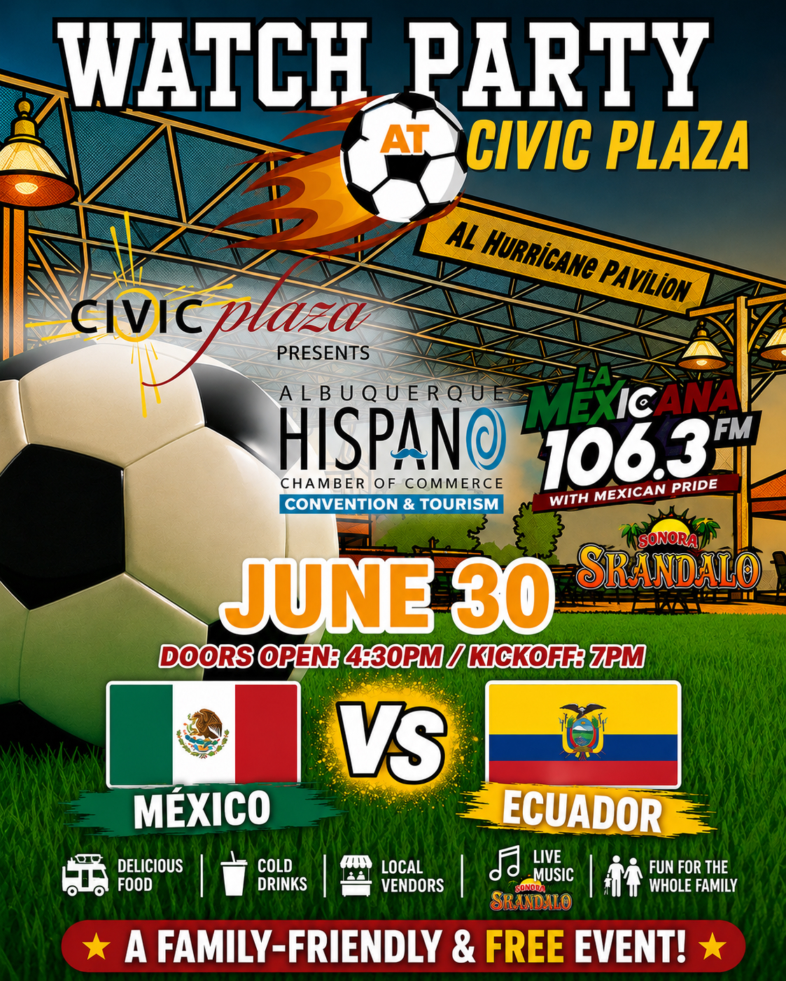 Mexico Watch Party